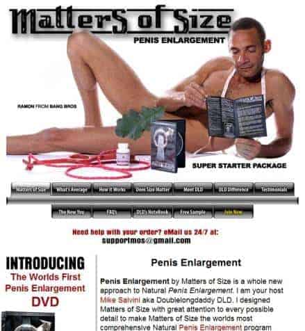 Matters of Size DVD