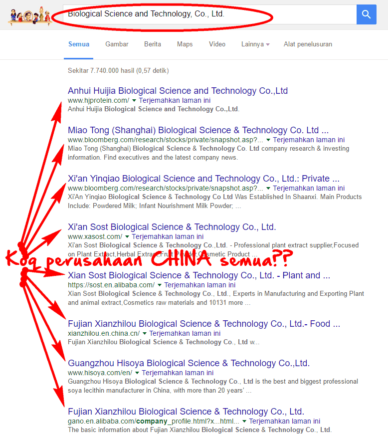 klg-pills-company-google-page-one