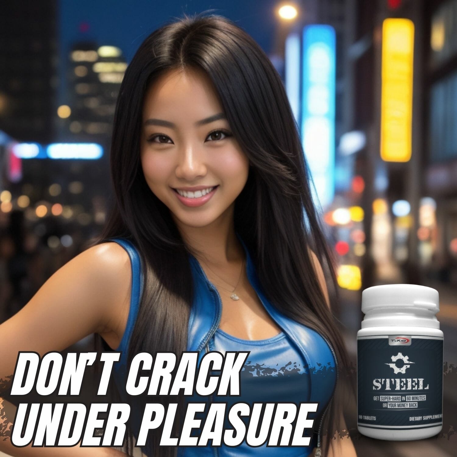 T-Kio Steel Standard bottle isi 10 tabs