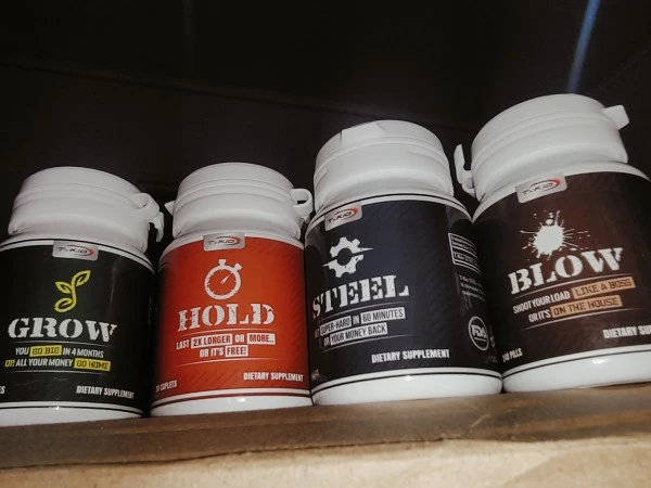 T-Kio Shop - All male enhancement products: T-Kio Grow, T-Kio Hold, T-Kio Steel, and T-Kio Blow